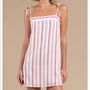 Striped shift dress